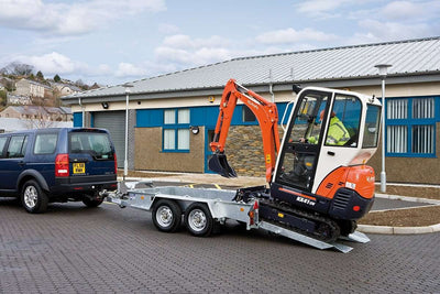 Ifor Williams GH64 Maskintrailer | Ladmål 188 x 123 x 16 cm | 1 aksler, 10" hjul | 1500 kg