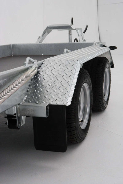 Ifor Williams GH64 Maskintrailer | Ladmål 188 x 123 x 16 cm | 1 aksler, 10" hjul | 1500 kg