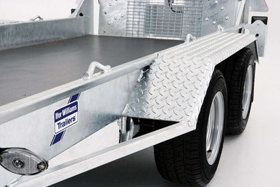 Ifor Williams GH94BT Maskintrailer | Ladmål 279 x 131 x 23 cm | 2700 kg