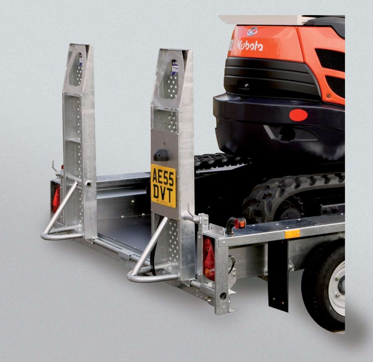 Ifor Williams GX84 Maskintrailer | Ladmål 245 x 127 x 265 cm | 2700 kg
