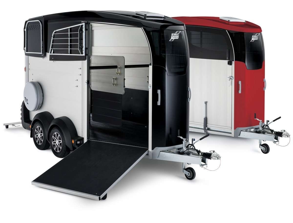 Ifor Williams HBX403 Hestetrailer | Ladmål 319 x 130 x 226 cm | 1600 kg