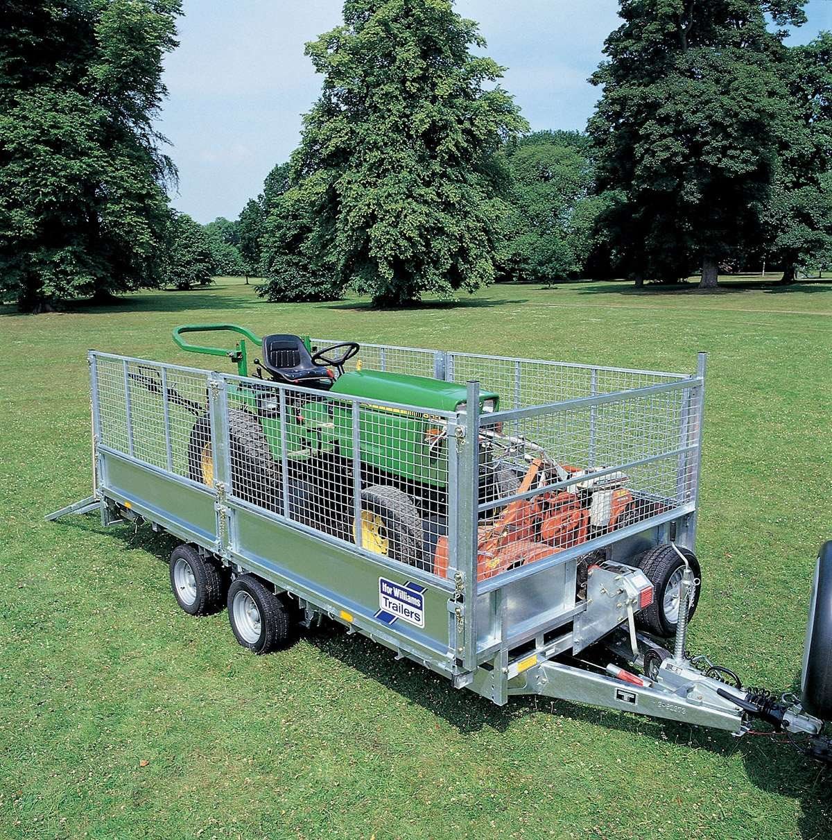 Ifor Williams LT126 Ladtrailer | 2 aksler, 13" hjul | Maskin- og autotrailere | 2000 kg