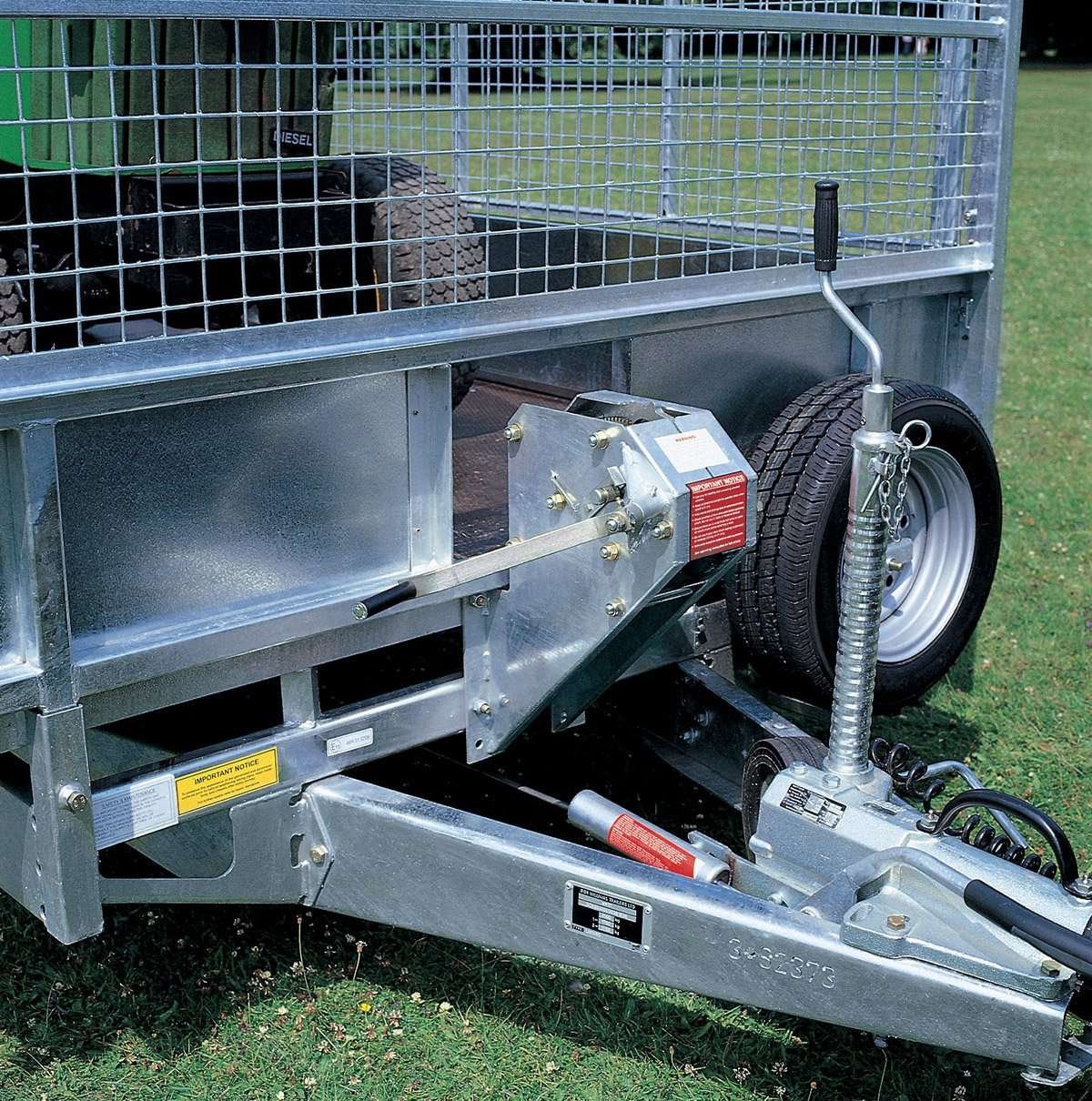 Ifor Williams LT105 Ladtrailer | 2 aksler, 13" hjul | Maskin- og autotrailere | 2000 kg