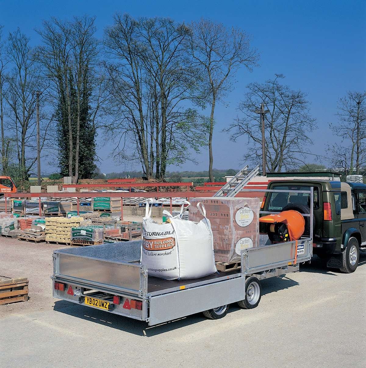 Ifor Williams LT146 Ladtrailer | Ladmål 423 x 198 x 38 cm | 2 aksler, 12" hjul | 3500 kg
