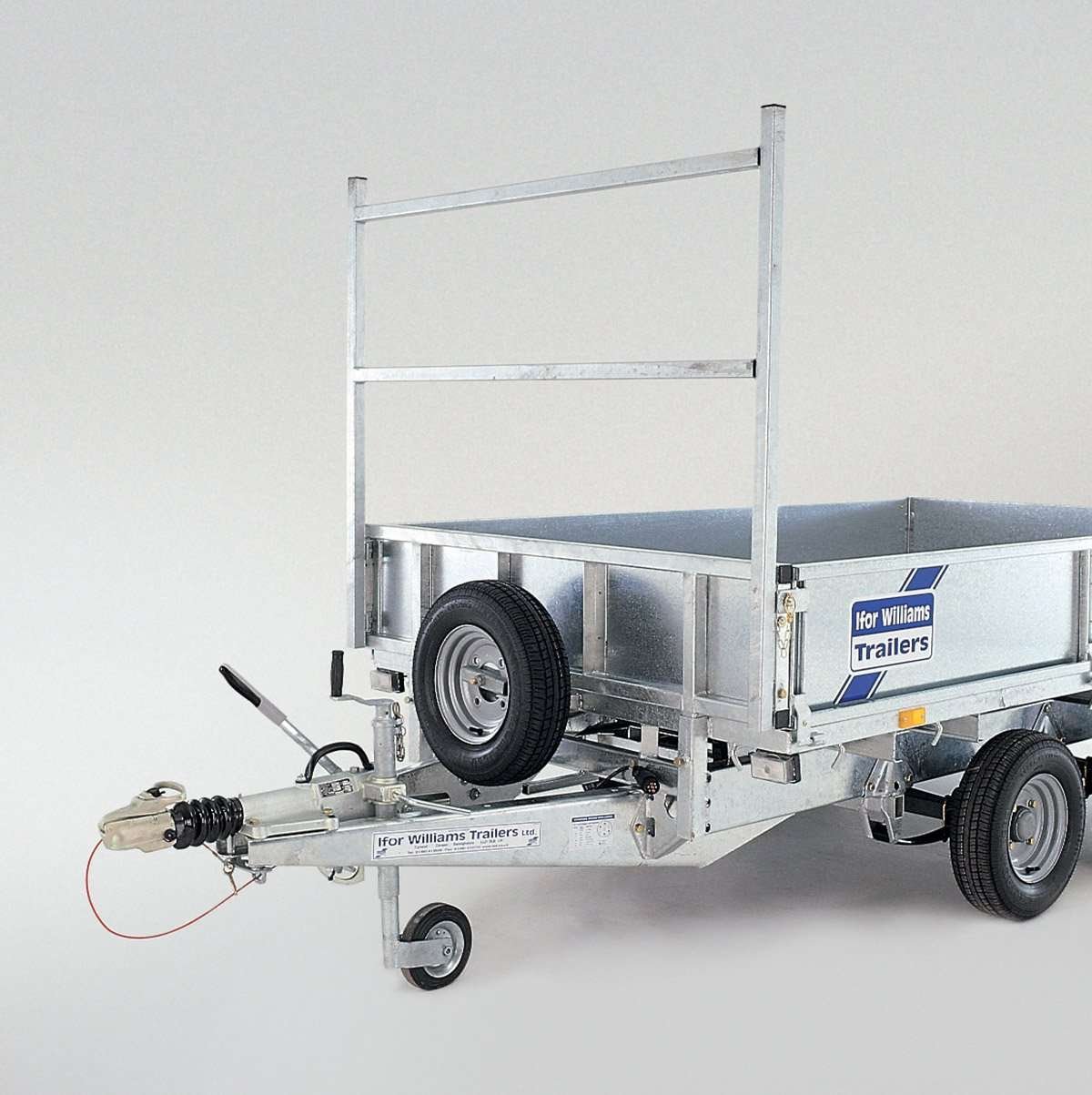 Ifor Williams LT106 Ladtrailer | 2 aksler, 13" hjul | Maskin- og autotrailere | 2000 kg