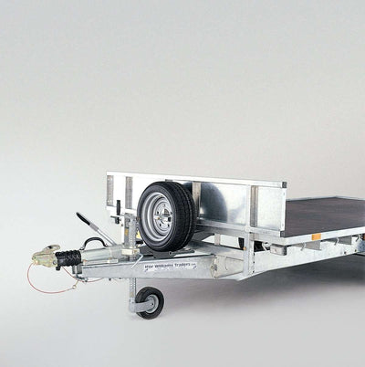 Ifor Williams LT106 Ladtrailer | 2 aksler, 13" hjul | Maskin- og autotrailere | 2000 kg