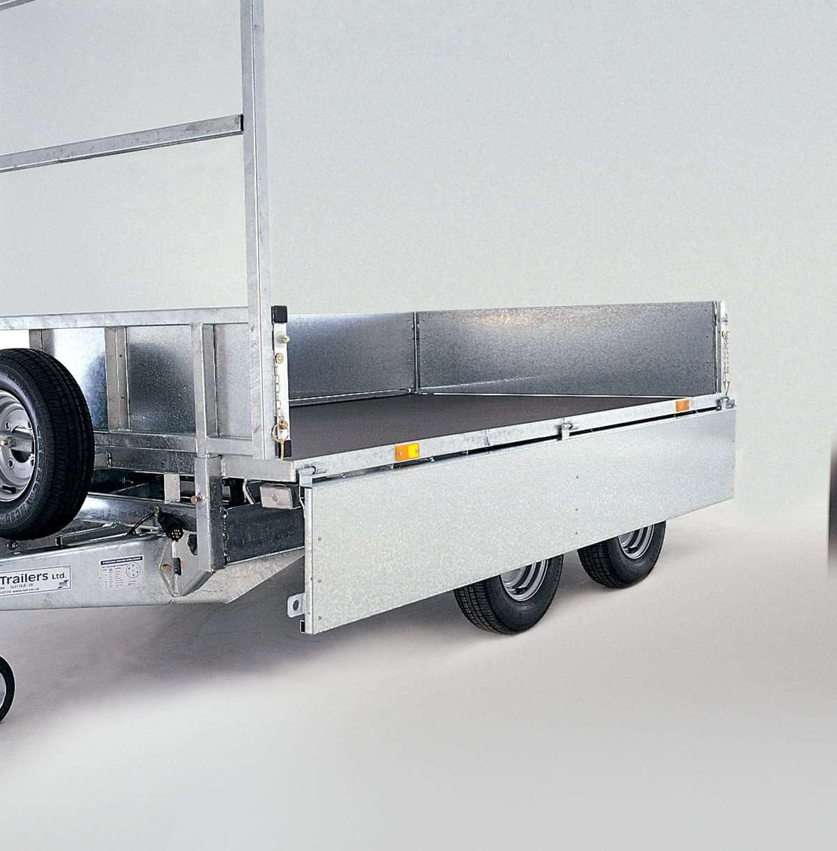 Ifor Williams LT105 Ladtrailer | 2 aksler, 13" hjul | Maskin- og autotrailere | 2000 kg