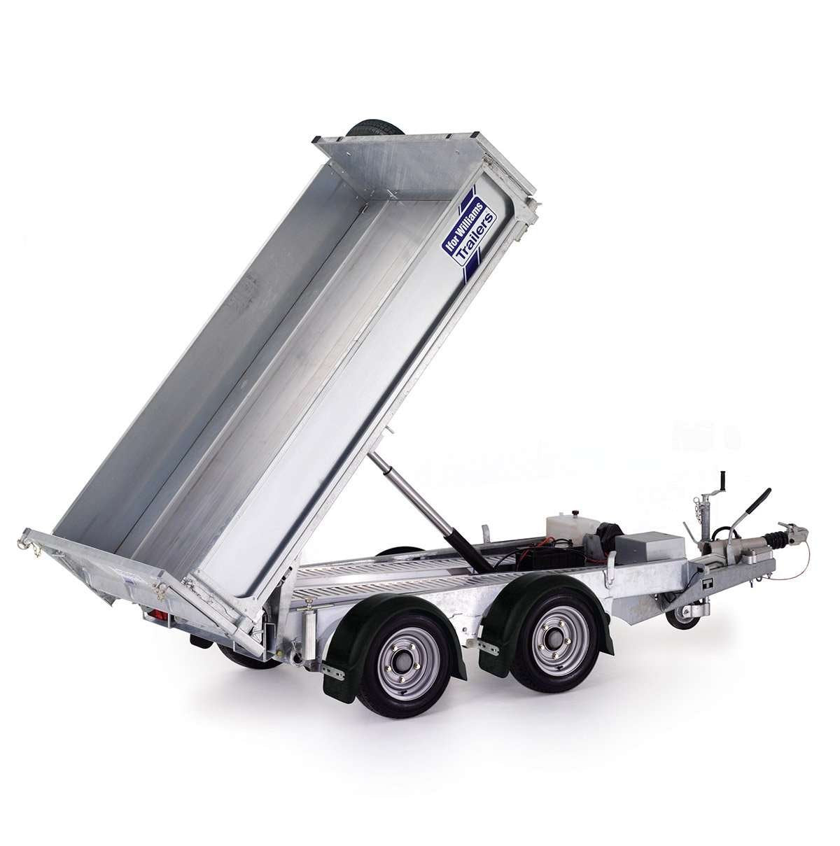 Ifor Williams TT3017 Tiptrailer | Ladmål 301 x 162 x 35 cm | 2 aksler, 12" hjul | 3500 kg