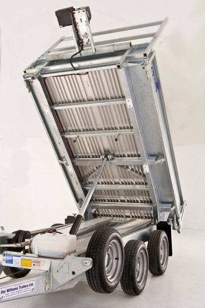Ifor Williams TT2515 Tiptrailer | Ladmål 246 x 149 x 35 cm | 2 aksler, 13" hjul | 2700 kg