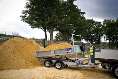 Ifor Williams TT2515 Tiptrailer | Ladmål 246 x 149 x 35 cm | 2 aksler, 13" hjul | 2700 kg