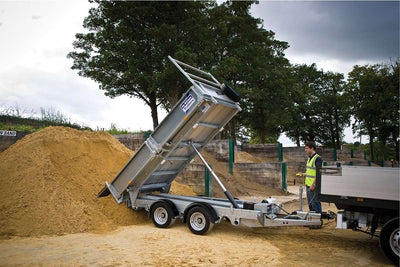 Ifor Williams TT2515 Tiptrailer | Ladmål 246 x 149 x 35 cm | 2 aksler, 13" hjul | 2700 kg