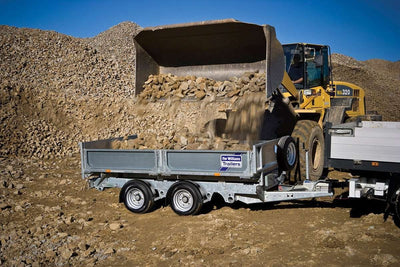 Ifor Williams TT3017 Tiptrailer | Ladmål 301 x 162 x 35 cm | 2 aksler, 12" hjul | 3500 kg