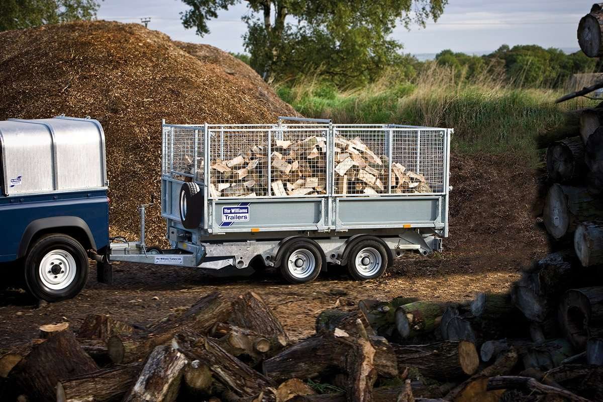 Ifor Williams TT2515 Tiptrailer | Ladmål 246 x 149 x 35 cm | 2 aksler, 13" hjul | 2700 kg