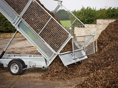 Ifor Williams TT3017 Tiptrailer | Ladmål 301 x 162 x 35 cm | 2 aksler, 12" hjul | 3500 kg