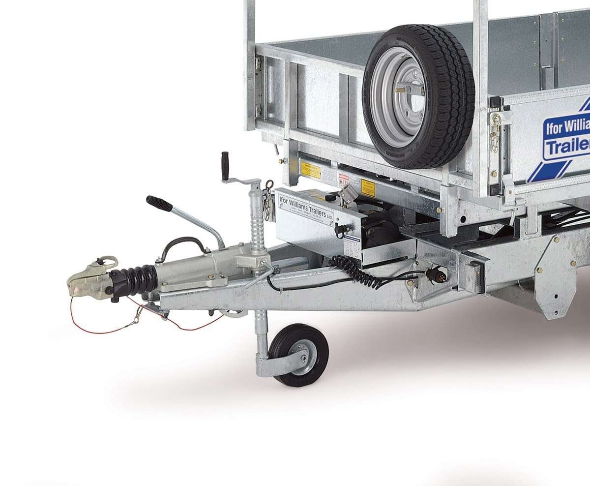 Ifor Williams TT3017 Tiptrailer | Ladmål 301 x 162 x 35 cm | 2 aksler, 12" hjul | 3500 kg