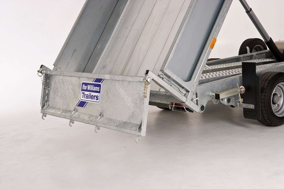 Ifor Williams TT3017 Tiptrailer | Ladmål 301 x 162 x 35 cm | 2 aksler, 12" hjul | 3500 kg