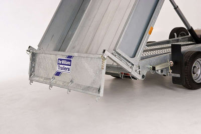 Ifor Williams TT3017 Tiptrailer | Ladmål 301 x 162 x 35 cm | 2 aksler, 12" hjul | 3500 kg
