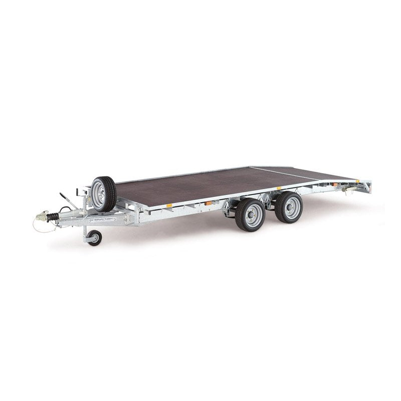 Ifor Williams LM167BT Knækladstrailer | 2 aksler, 12" hjul | 3500 kg