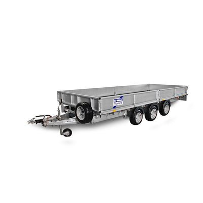 Ifor Williams LM208 Ladtrailer | Stål | 3 aksler | 3500 kg