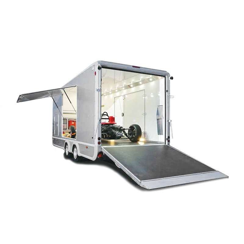 Ifor Williams Transporta lukket autotrailer | 2 aksler, 12" hjul | Cargotrailere | 3500 kg