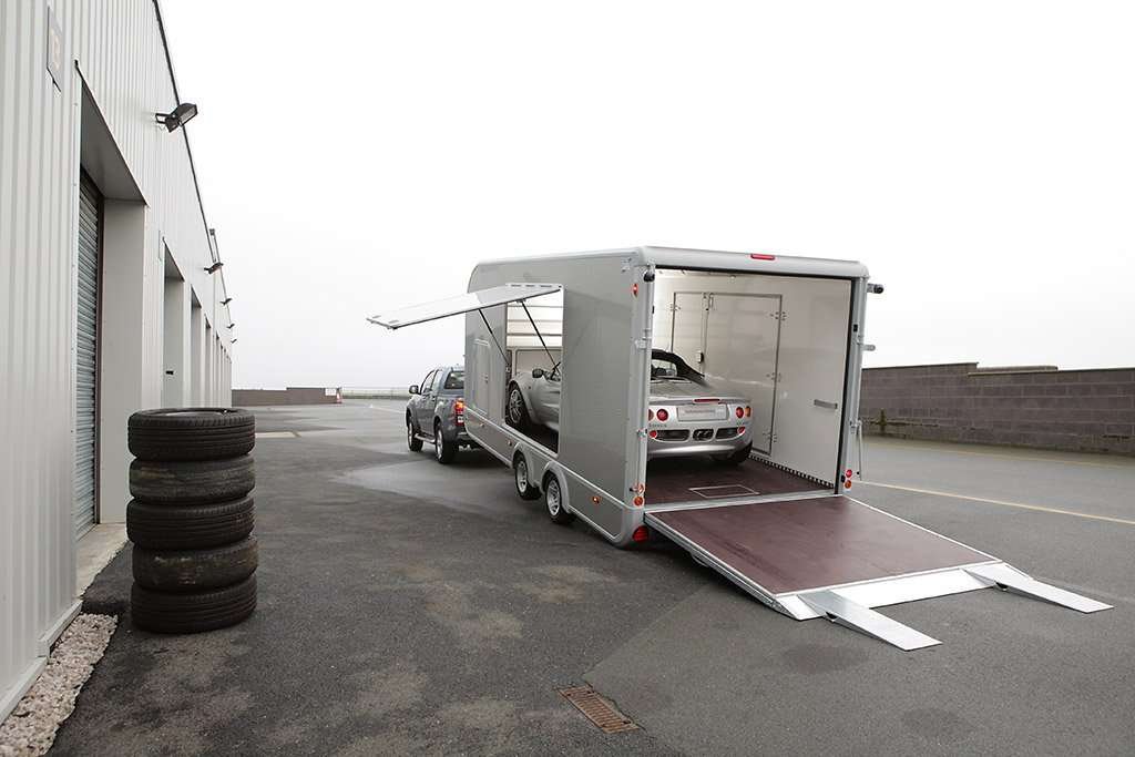 Ifor Williams Transporta lukket autotrailer | 2 aksler, 12" hjul | Cargotrailere | 3500 kg
