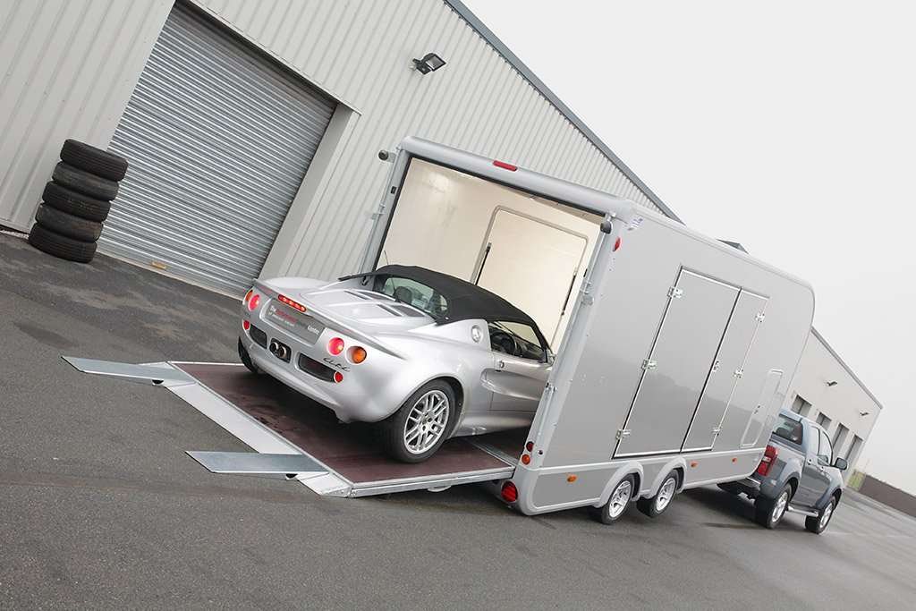 Ifor Williams Transporta lukket autotrailer | 2 aksler, 12" hjul | Cargotrailere | 3500 kg