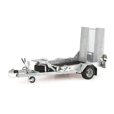 Ifor Williams GH64 Maskintrailer | Ladmål 188 x 123 x 16 cm | 1 aksler, 10" hjul | 1500 kg
